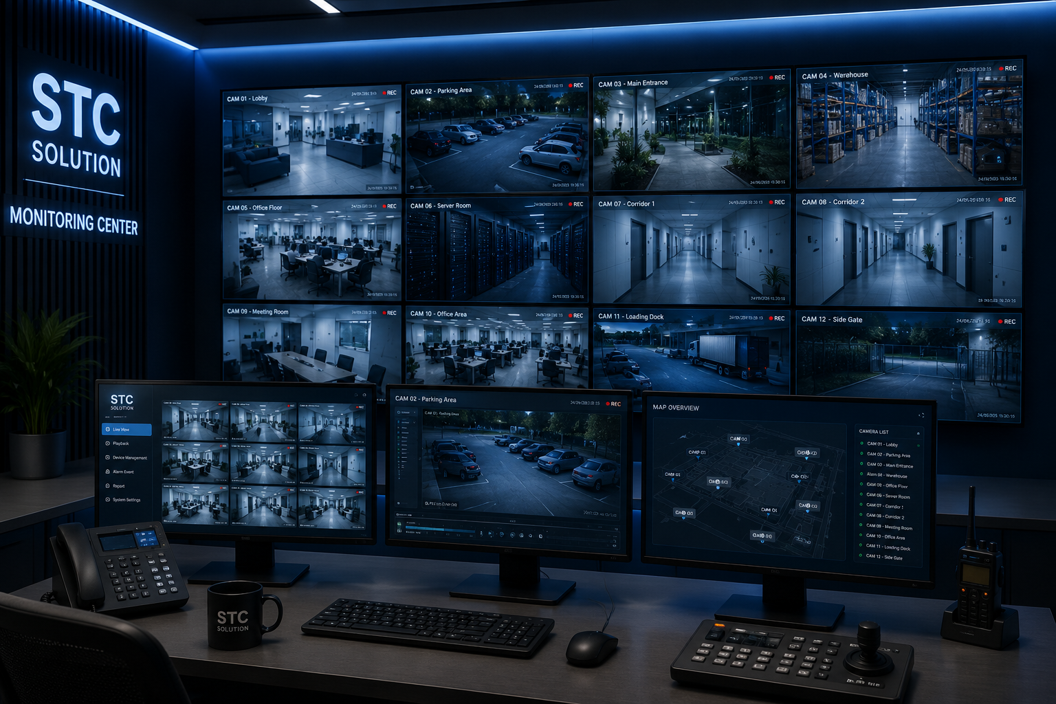 CCTV Monitoring Center